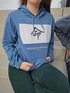 Women's Chalk Blue Hoodie (jp-fate/destiny)