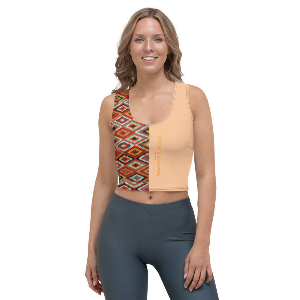 Yoga Crop Top beige naturale