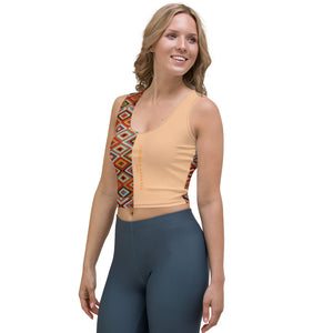 Yoga Crop Top beige naturale