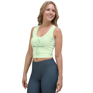 Crop top yoga avocat II