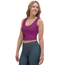 Load image into Gallery viewer, Magenta Yoga Crop Top
