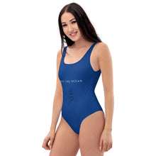 Charger l&#39;image dans la galerie, Maillot de bain une pièce Bleu intense Océan
