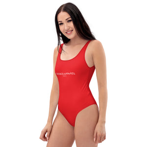 Maillot de bain une pièce Rouge