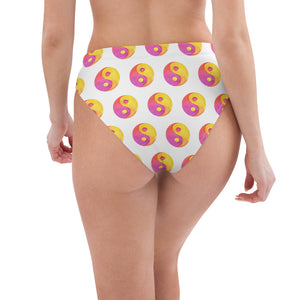 Ying Yang High-Waisted Bikini Bottom