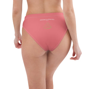 Slip bikini a vita alta melone