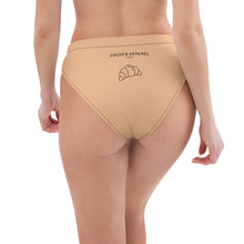 Load image into Gallery viewer, Croissant High-Waisted Bikini Bottom
