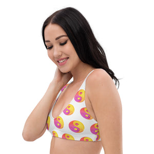 Ying Yang Recyled Padded Bikini Top