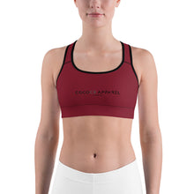 Load image into Gallery viewer, Red Mandala Yoga Sports Bra
