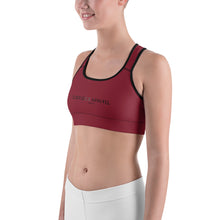 Load image into Gallery viewer, Red Mandala Yoga Sports Bra
