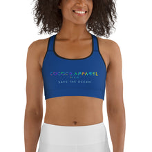 Load image into Gallery viewer, Ocean Yoga Sports Bra
