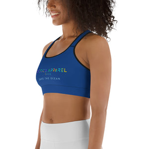 Ocean Yoga Sports Bra