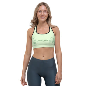 Reggiseno sportivo yoga avocado