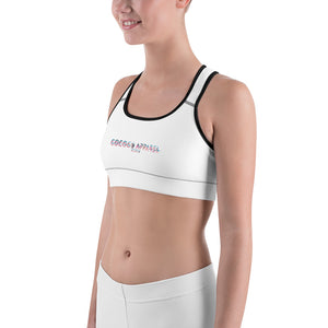 White Moon Yoga Sports Bra