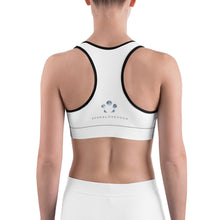 Load image into Gallery viewer, White Moon Yoga Sports Bra
