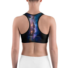 Load image into Gallery viewer, Moon Phase Yoga Sports Bra
