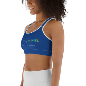 Ocean Yoga Sports Bra