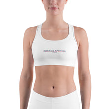 Load image into Gallery viewer, White Moon Yoga Sports Bra
