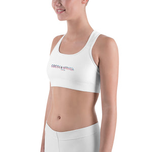 White Moon Yoga Sports Bra