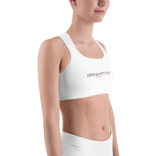 Load image into Gallery viewer, White Moon Yoga Sports Bra
