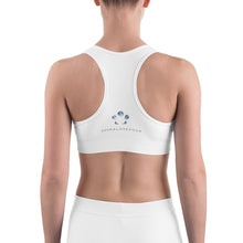 Load image into Gallery viewer, White Moon Yoga Sports Bra
