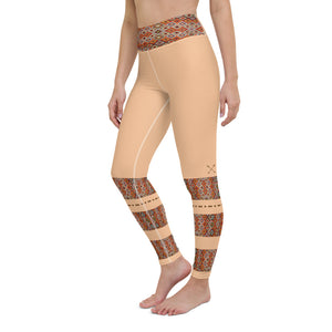 Leggings yoga couleur nude