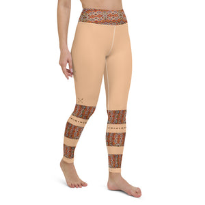 Leggings Yoga Beige Naturale