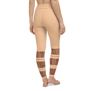 Leggings yoga couleur nude