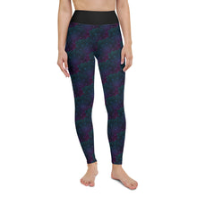 Load image into Gallery viewer, Black Mandala Yoga Leggings
