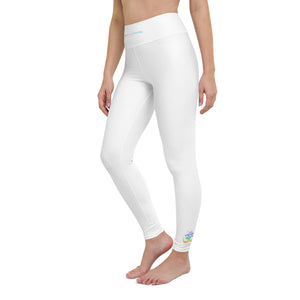 White Moon Yoga Leggings