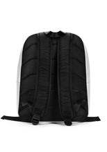 Load image into Gallery viewer, Classic White Backpack Vertical Design
