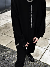 Load image into Gallery viewer, Men&#39;s Black Sweatshirt (wwbswwa)
