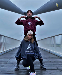 Sweat à capuche bordeaux hommes (jp-rêver2)