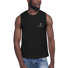 Load image into Gallery viewer, Men&#39;s Short sleeve Muscle Shirt (Black)
