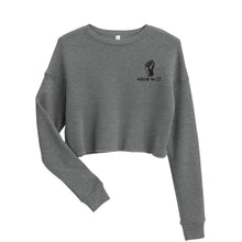 Load image into Gallery viewer, BLM Embroidered Cropped Sweatshirt (Fist)
