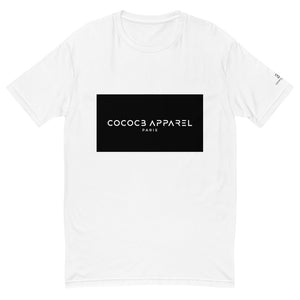 T-shirt basique blanc pour hommes