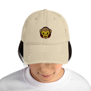 Casquette beige détruite (Singe)