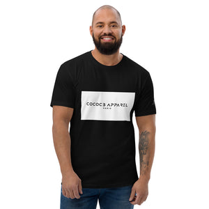 T-shirt basique noir pour hommes