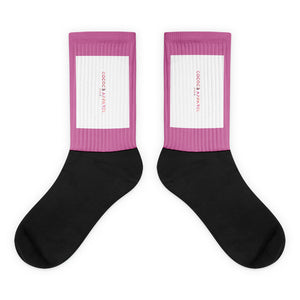 Chaussettes la vie en rose 