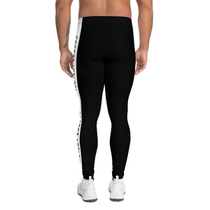 Leggings noirs classiques pour hommes