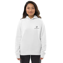 Load image into Gallery viewer, Women&#39;s White Embroidered Hoodie
