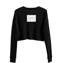 Load image into Gallery viewer, BLM Black Cropped Sweatshirt (BLM)
