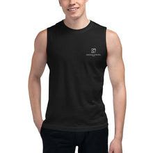 Load image into Gallery viewer, Men&#39;s Short sleeve Muscle Shirt (Black)
