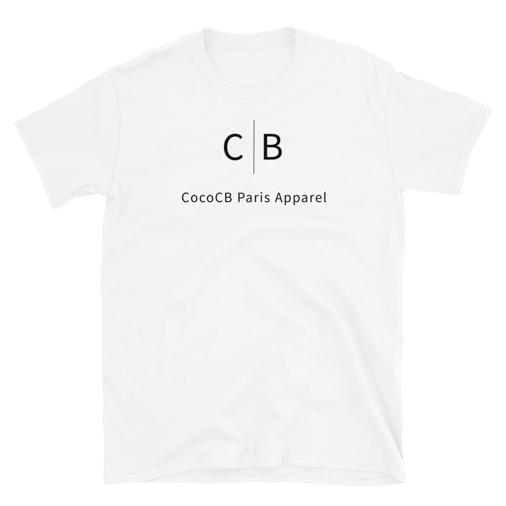 Men's Short Sleeve White T-Shirt (C|B)