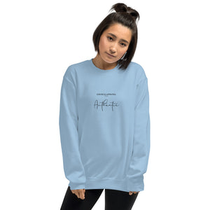 Sweatshirt bleu ciel femmes 