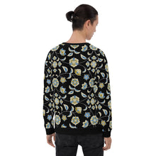 Load image into Gallery viewer, Men&#39;s Black Sweatshirt (floral)
