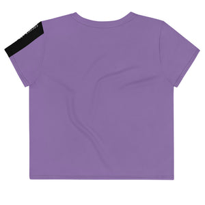 The Purple CatWalk Cropped T-Shirt