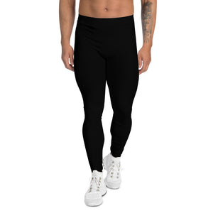 Leggings noirs classiques pour hommes