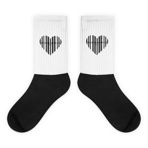 Chaussettes blanches amour