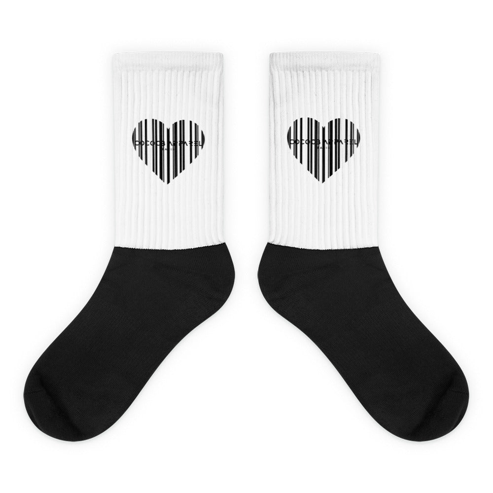 White Love Socks