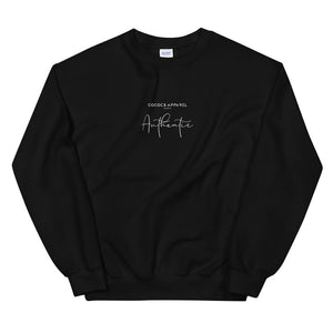 Sweatshirt noir hommes